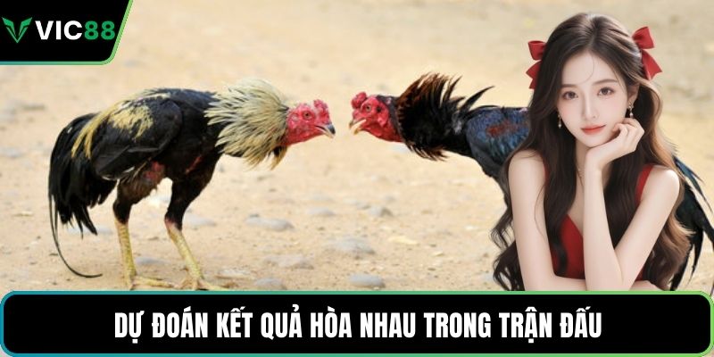 Dự đoán kết quả hòa nhau trong trận đấu