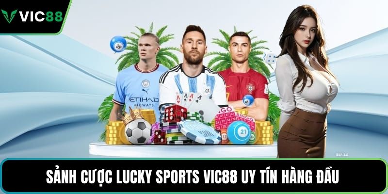 Sảnh cược Lucky Sports VIC88 uy tín hàng đầu 